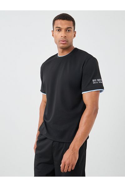 Styli Sloan Print Round Neck T-Shirt and Shorts Pyjama Set