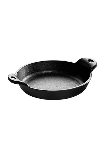 Lodge Seasoned Heat-Treated Round Cast Iron Mini Serving Dish Black 14oz