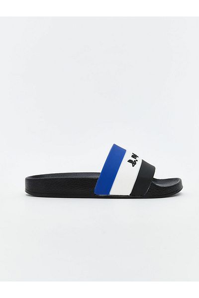 LC Waikiki Black Playstation Printed Boy's Slippers