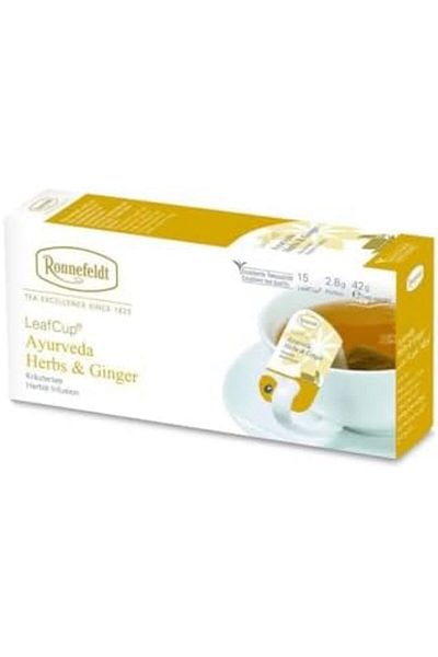 Ronnefeldt LeafCup Ayurveda Herbs and Ginger