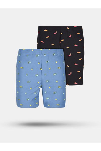 XYXX By Styli Pack of 2 - Printed Cotton Boxer