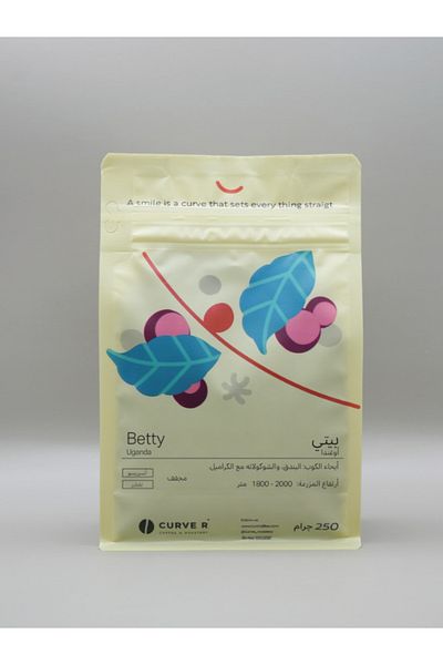 Curve Betty Coffee Beans 250 g