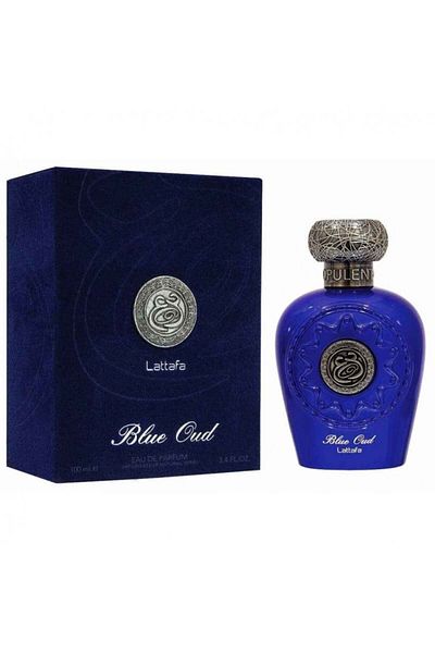 lattafa Parfumuri Blue Oud Eau de Parfum, Unisex, 100 ml, Eau de Parfum, 100 ml
