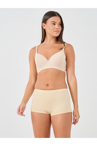 Styli Pack of 4 - Solid Elasticated Waistband Boyshorts