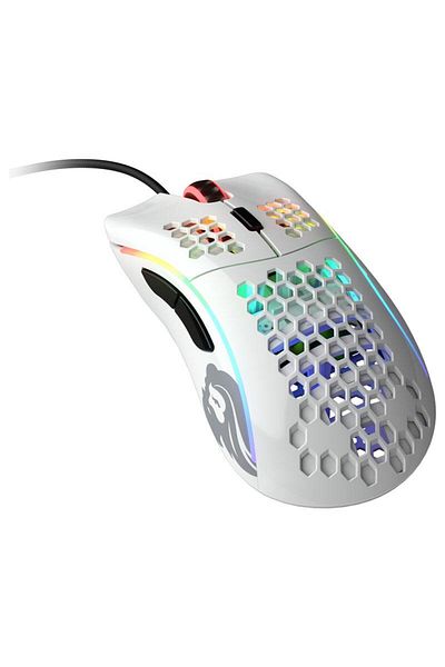 Glorious Mouse-Ul De Joc Glorios Model D Lucios-Alb