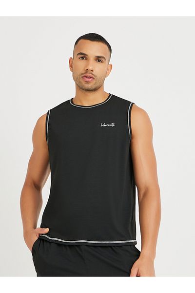 Styli Minimal Print Tank Top and Shorts Set