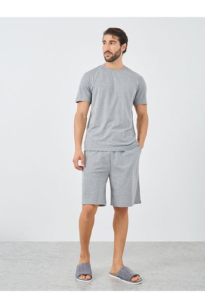 Styli Graphic Back Print T-Shirt and Shorts Pyjama Set
