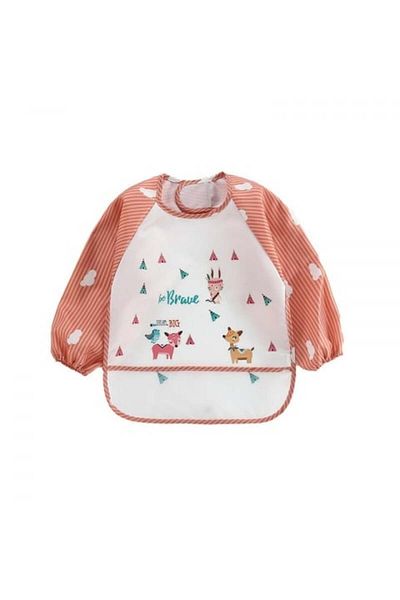 Necix's Waterproof Bib with Long Sleeves 6-36 Months, Orlandokids