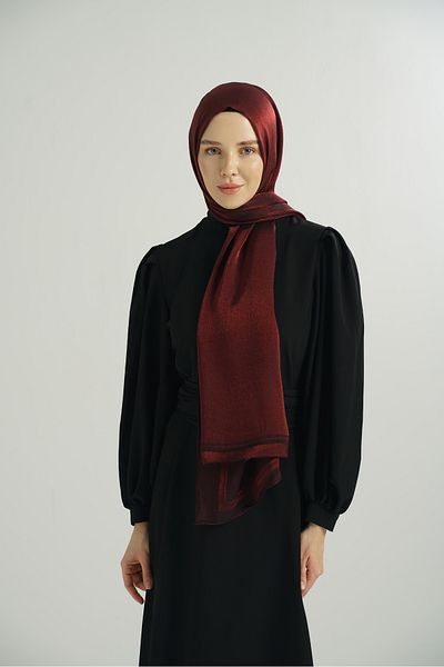 ARMANDA Princess Series Frameworked Solid Pattern Shawl