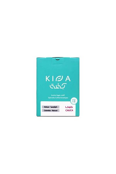 KIFFA SPECIALTY COFFEE ENVELOPES COLOMBIA NATURAL CAUCA