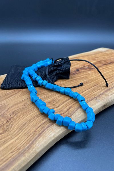 Balzamin Design Handmade Basement Glass Bead Adjustable Classic Necklace