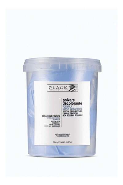 BLACK PROFESSIONAL مسحوق تبييض الخطوط باللون الأزرق - 1000 جرام، مُفتِّح عالي...