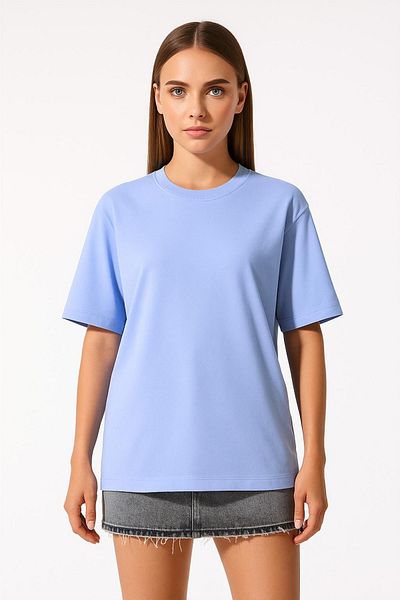 HAKKE Tricou de bază cu gât crew