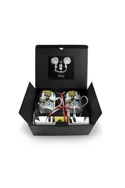 Egan Italy Mickey Mouse 2’li Kupa ve Amerikan Servis Seti Yeşil