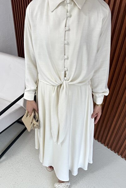 Melike Tatar Costum cu fustă cu legături 6-738