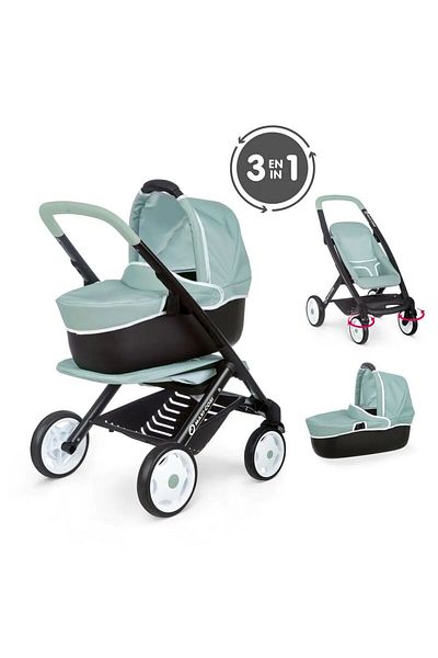 Smoby Smoby Maxi Cosi 3in1 Doll Stroller Green