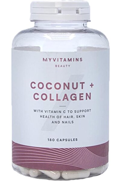 MYVITAMINS Beauty, Coconut+Collagen, 180 Caps, 90 Servings