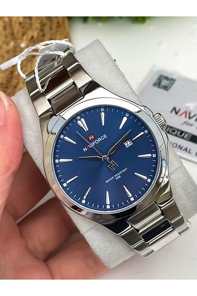 Naviforce New Season Steel Cord Men's Watch Bracelet with Gift