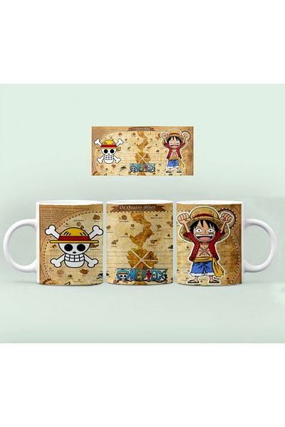 RHG Art Anime One Piece Printed Mug Cupdesigned Printed Mug Coffee Cup 300 ml