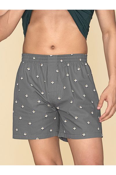 XYXX By Styli Pack of 2 - Printed Cotton Boxer