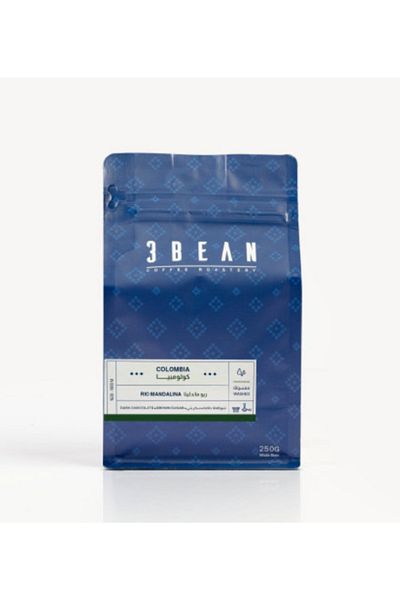3bean 3 Beans Colombia Rio Coffee Beans 250 g