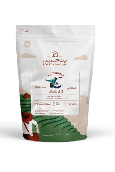 roasting house Elsalvador Trinidad Coffee Beans 250 g