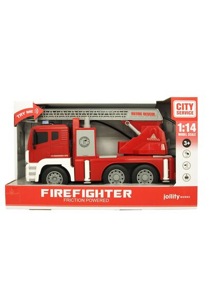 Jollity Autospecială de pompieri cu lumini și sunete, Jollity Works, scară 1:...