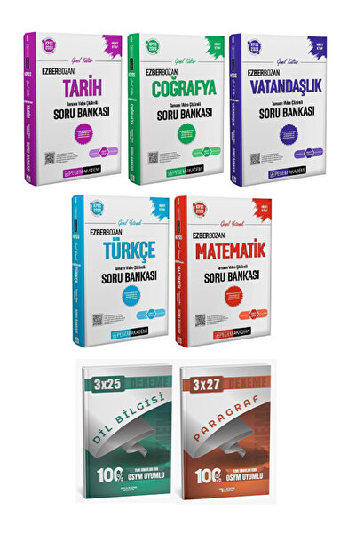 Pegem Akademi Yayıncılık Pegem + Anla Kazan 2026 KPSS GYGK Ezberbozan 5 li So...