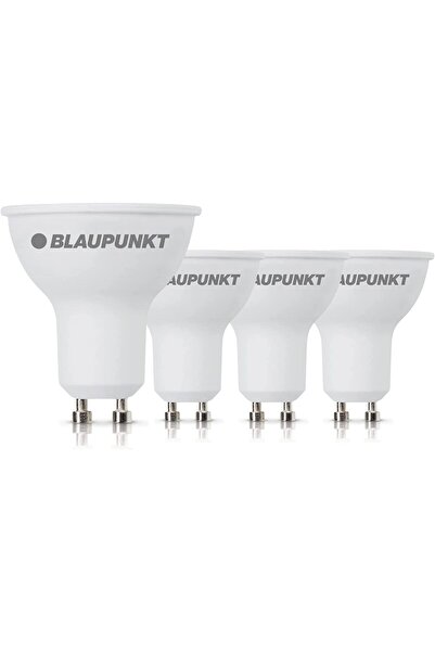 Blaupunkt Set 4 becuri LED Spot GU10 5W 475Lm 4000K Clasa F Blaupunkt