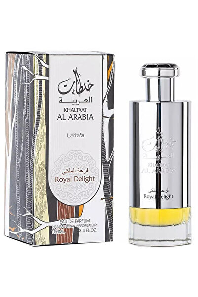 lattafa Parfum arab Khaltaat Al Arabia Royal Delight Silver, apa de parfum 10...