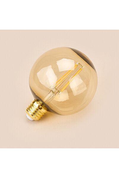 ELİTLED Elitled G95 4W Filament Şeffaf Polikarbon E27 500Lm Dim Edilebilir Am...