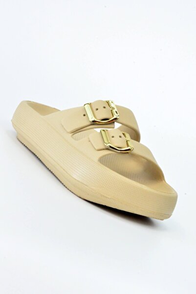 AkınalBella AKINALBELLA Papuci cu talpă moale și groasă din EVA cu bandă dubl...