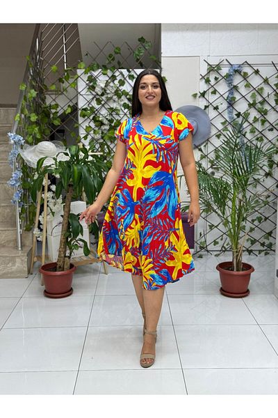 Punta Otantik Pss12238 Viscose Magic Dress