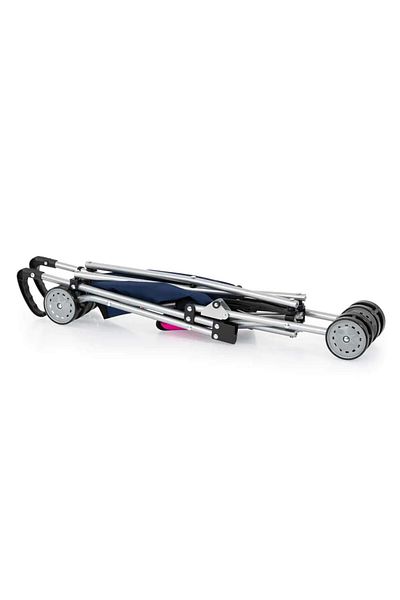 Bayer Carucior pentru papusi Bayer Buggy albastru cu unicorni 30154AA