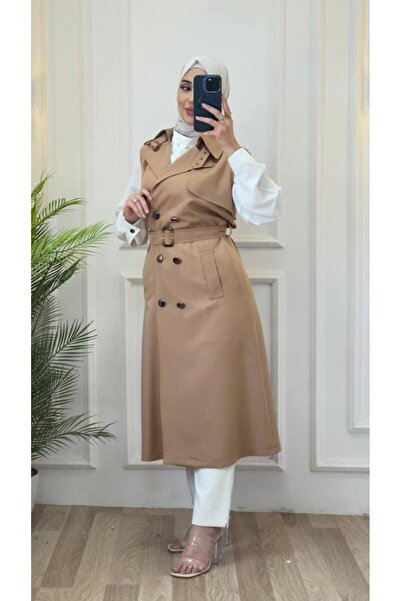 iqraafashion γυναικείο γιλέκο δύο τεμαχίων μοντέλο M9061