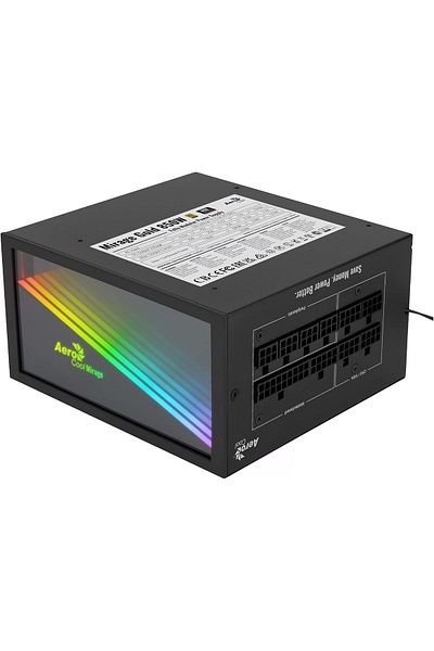 AEROCOOL وحدة تزويد الطاقة RGBMIRAGEGOLD 850 واط 80 Plus Gold للحاسوب الشخصي