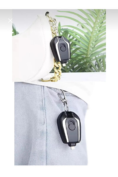 Genel Markalar Apple Iphone Uyumlu Hızlı Şarj Taşınabilir Güç Powerbank Anahtarlık