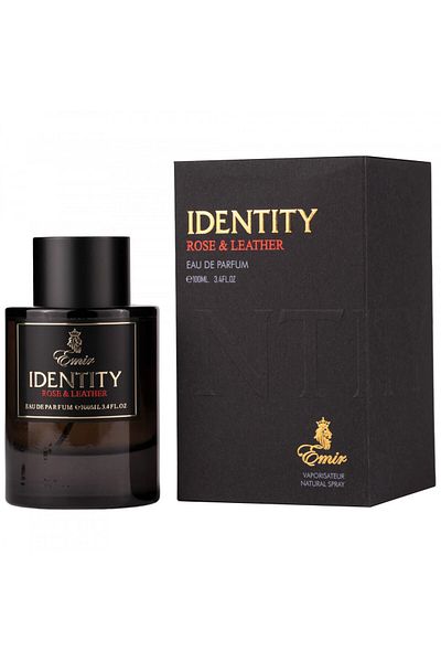 Paris Corner Identity Rose & Leather Emir Paris Corner, Apa de Parfum, Unisex, 100 ml, 100 ml
