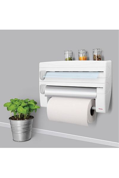 Generic 2 Pack Triple Paper Dispenser or 4 in 2 Kitchen Roll Holder