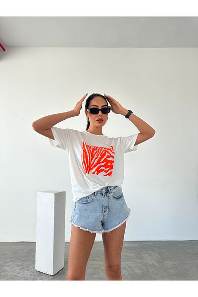 FioriModa Tricou imprimat scris
