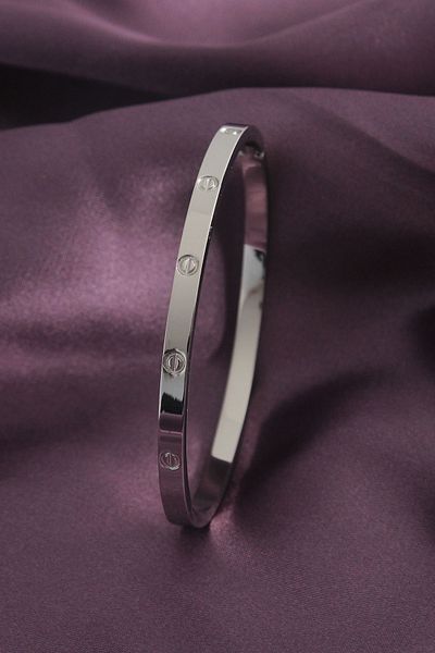 Skygo Steel Silver Color Women's Handcuffs - Tj-Bb4833