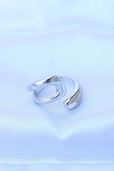 Skygo Brass Silver Ring - Adjustable Color, TJ-BYK3175