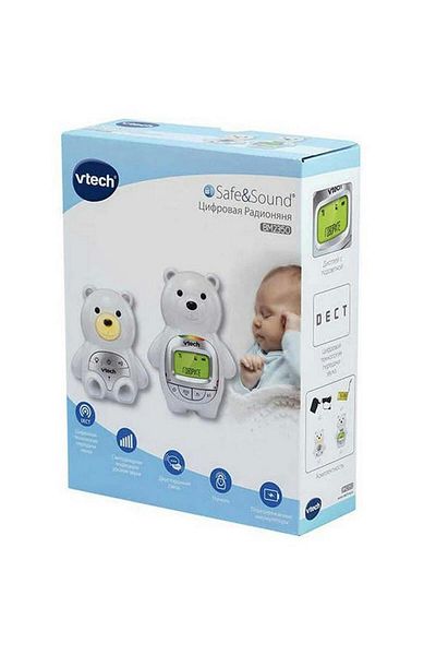 VTech Baby VTech Audio Monitor Bear With Nightlight