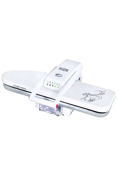 Kion مكواة بخار رقمية، 32 بوصة، 1600 واط، أبيض