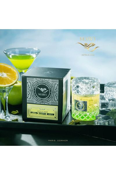 Paris Corner Mawj Appletini, apa de parfum, unisex, 100 ml, 100 ml
