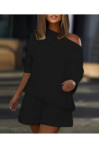 ALPACO Γυναικείο Σετ με λαιμόκοψη και σορτς με δύο κλωστές -ΣΥΛΛΟΓΗ