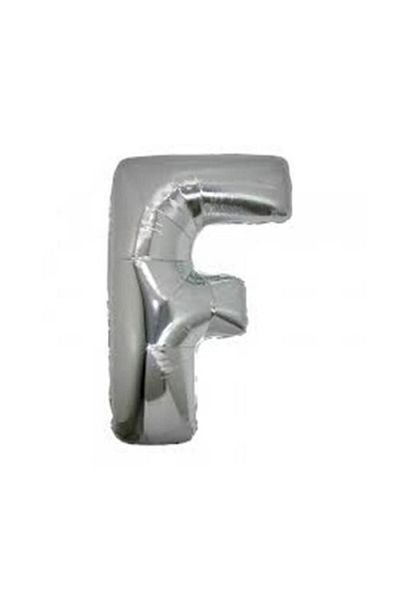 Modafiks Silver Color Foil Balloon 1 Meter