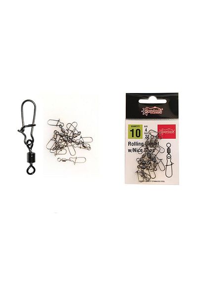 CAPTAIN 5029 Interlocking Clip Fast 10 Pieces Package Black Nickel