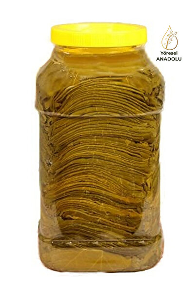 Tokat Asma Üzüm Yaprağı 5 KG Salamura (Damarsız Üzüm Yaprağı)