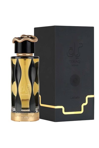 lattafa Apa de parfum Teriaq Intense, unisex, 100 ml